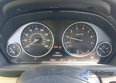 2016 BMW 340I xDrive z USA, uszkodzony, nr VIN WBA8B7C53GK487400